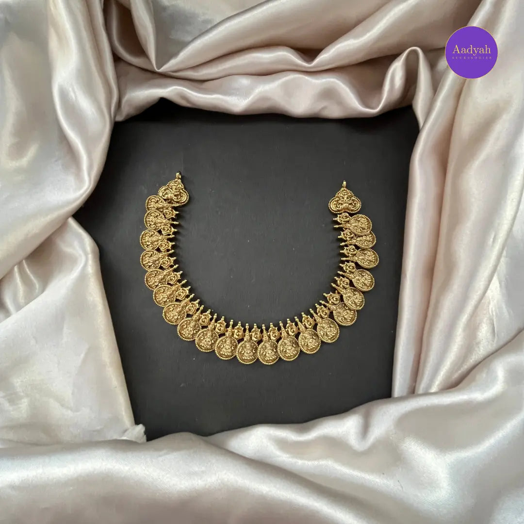 Kaasu Necklace Set - Gold