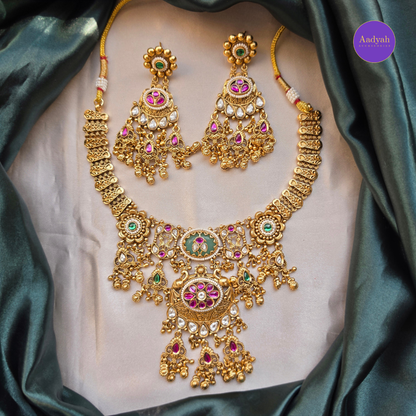 Kundan Designer Necklace Set  - Heritage