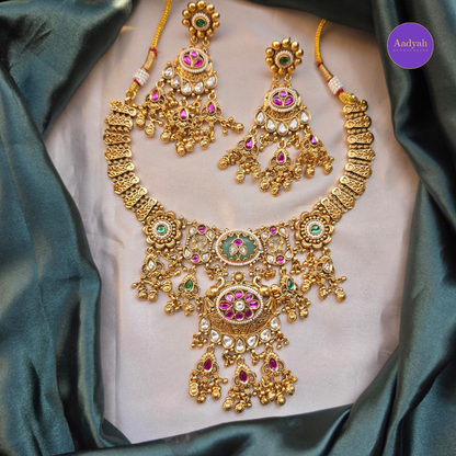 Kundan Designer Necklace Set  - Heritage