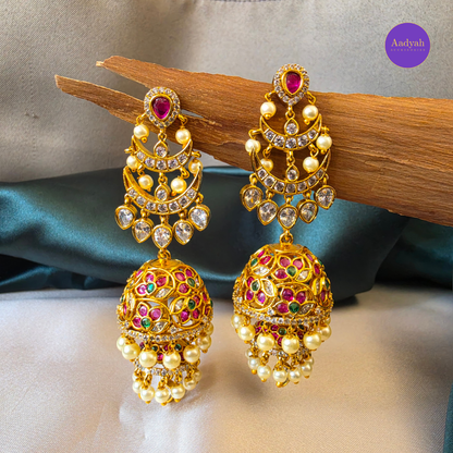 Layers Starement Jhumkis - Multi