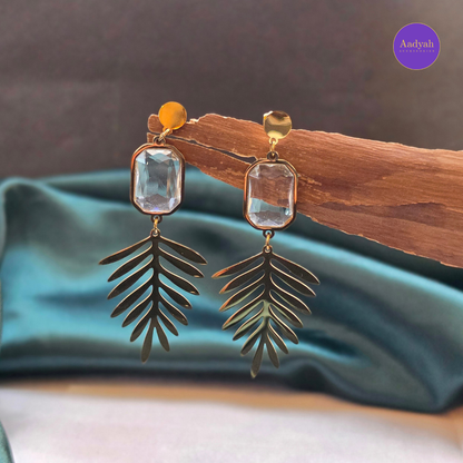 Leafy Anti-Tarnish Earring - Gold