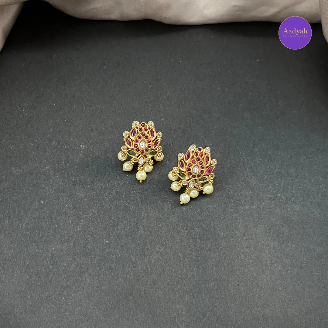 Lotus Nanu Set - Gold with Pink