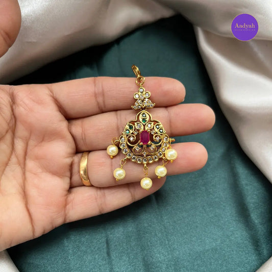 Maang Tikka - Multi Stone