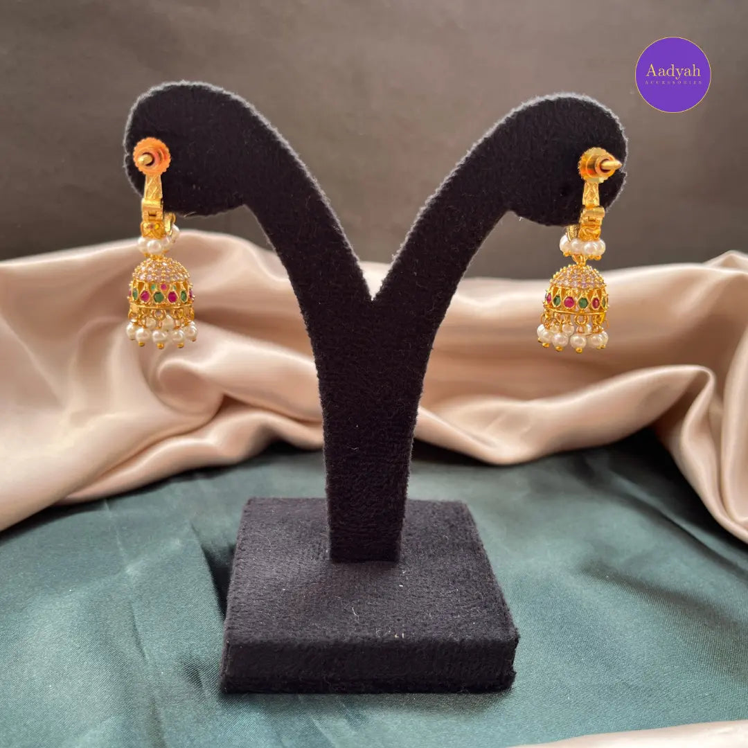 Makarkundanalu - Traditional Jhumkas - Multi