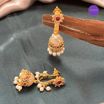 Makarkundanalu - Traditional Jhumkas - Multi