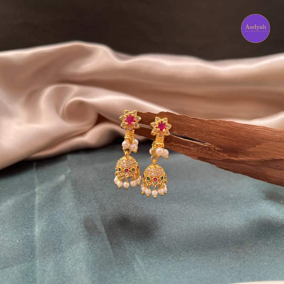 Makarkundanalu - Traditional Jhumkas - Multi
