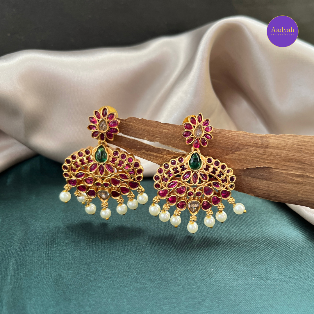 Mango Motif Nannu Pati Necklace Set