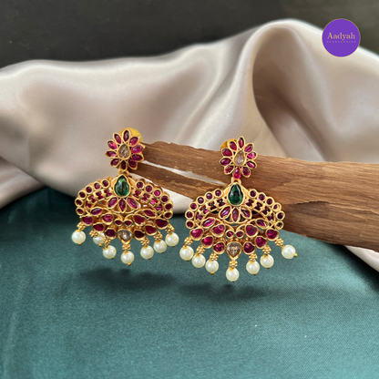 Mango Motif Nannu Pati Necklace Set