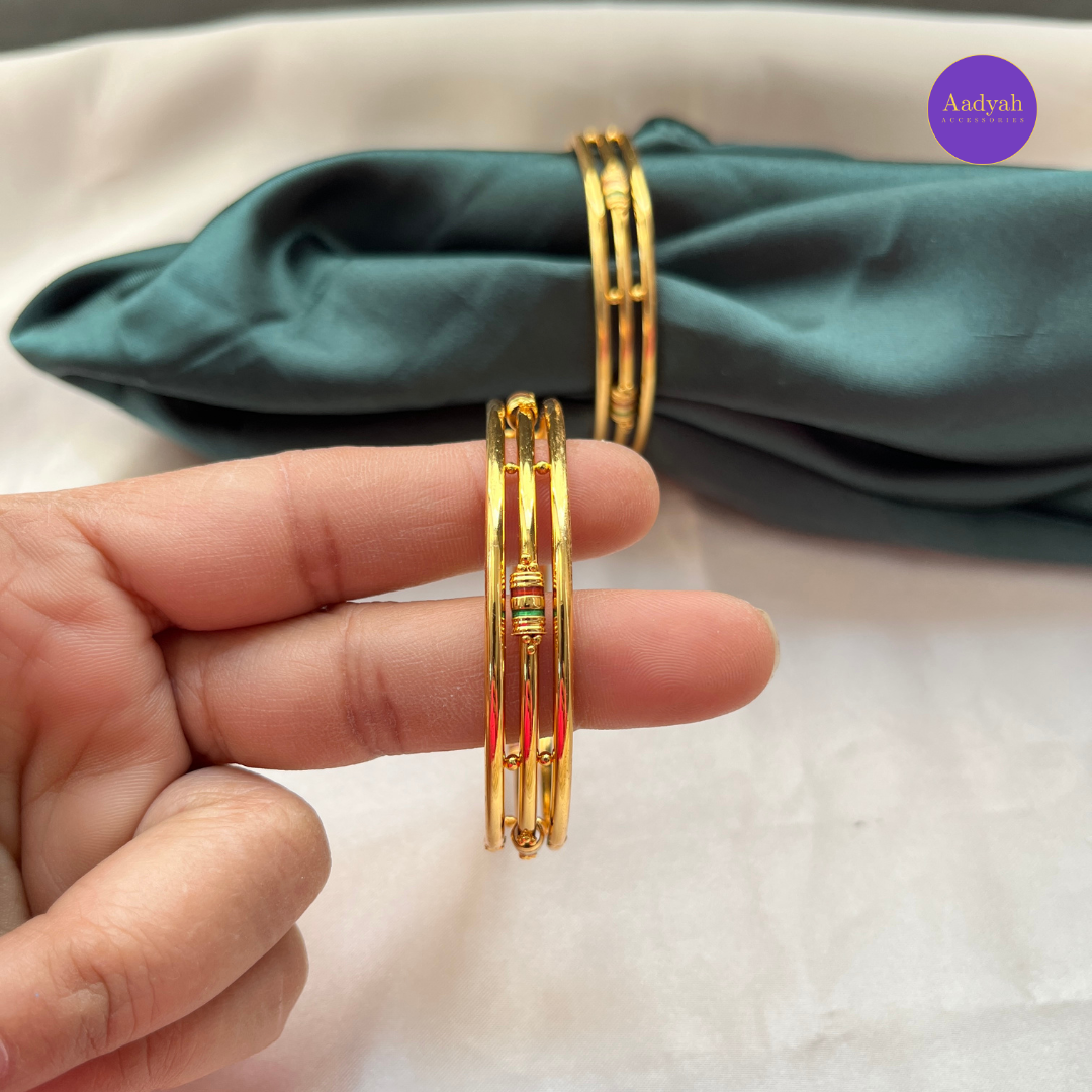 Micro Polish - Enamel Bangles Set of 2