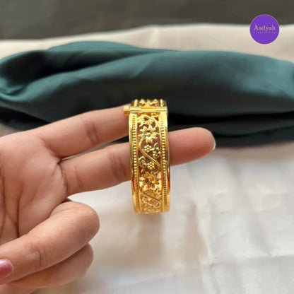 Micro Polish - Screw Kada Bangle - Single Piece
