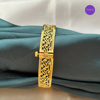 Micro Polish - Screw Kada Bangle - Single Piece