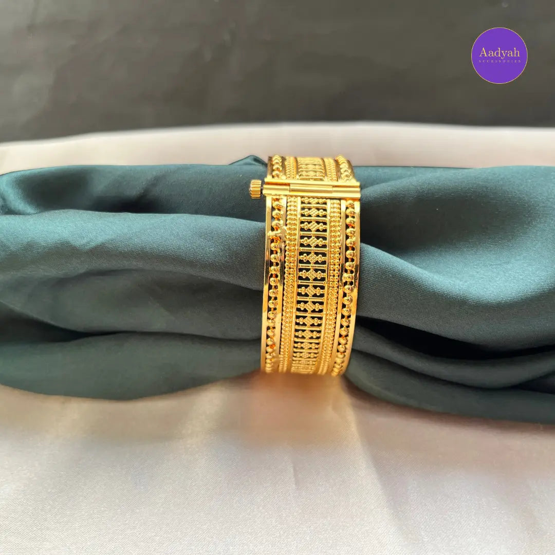 Micro Polish - Screw Kada Bangle - Single Piece