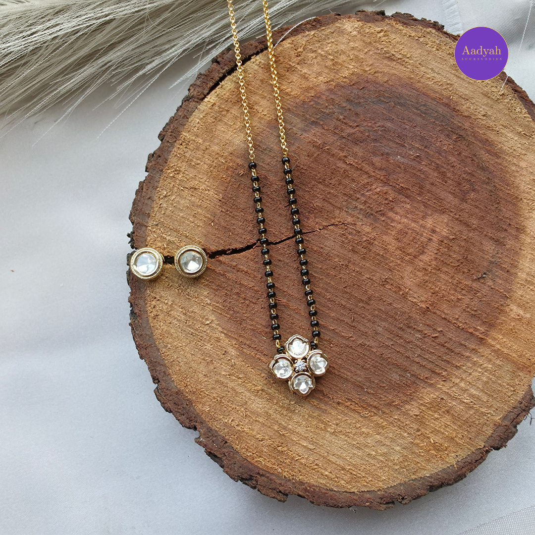 Mosinate Mangalsutra - White