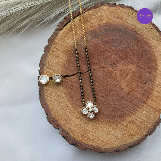 Mosinate Mangalsutra - White