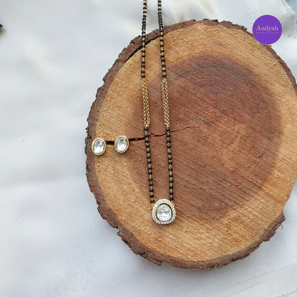 Mosinate Mangalsutra - White