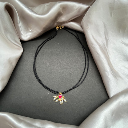 #KasuMangalsutra #CoralBeads #TraditionalJewellery #HeritageStyle #IndianJewellery #BridalEssentials #TimelessElegance #CulturalCharm