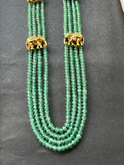 Elephant Green Beaded Haram