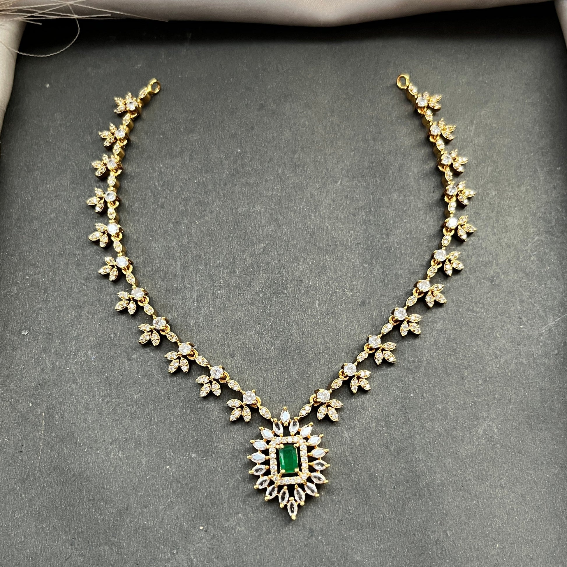 Gold look alike necklace set,Imitation jewelry,Artificial necklace set,Bridal  festive wear,Temple design 