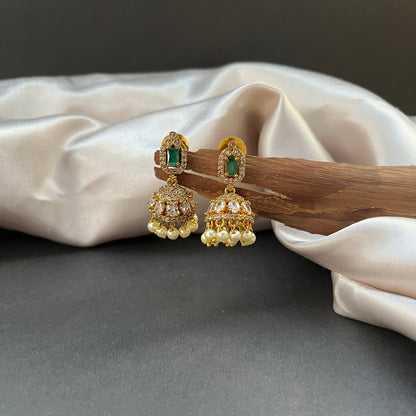 Gold look alike necklace set,Imitation jewelry,Artificial necklace set,Bridal  festive wear,Temple design 