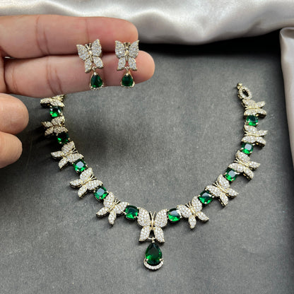 Gold look alike necklace set,Imitation jewelry,Artificial necklace set,Bridal  festive wear,Temple design 