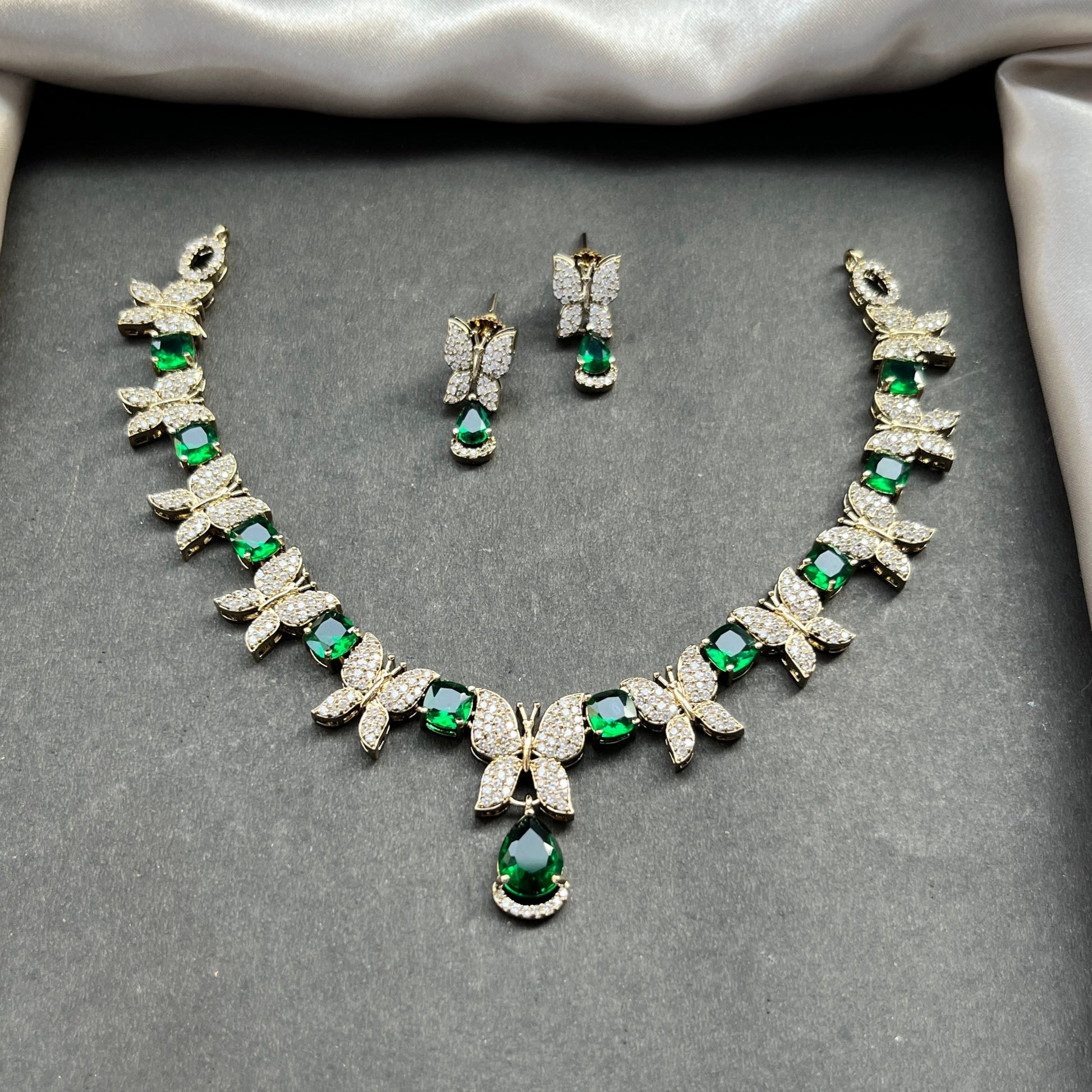 Gold look alike necklace set,Imitation jewelry,Artificial necklace set,Bridal  festive wear,Temple design 