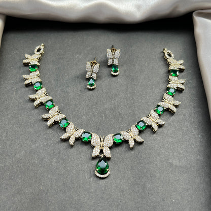 Gold look alike necklace set,Imitation jewelry,Artificial necklace set,Bridal  festive wear,Temple design 