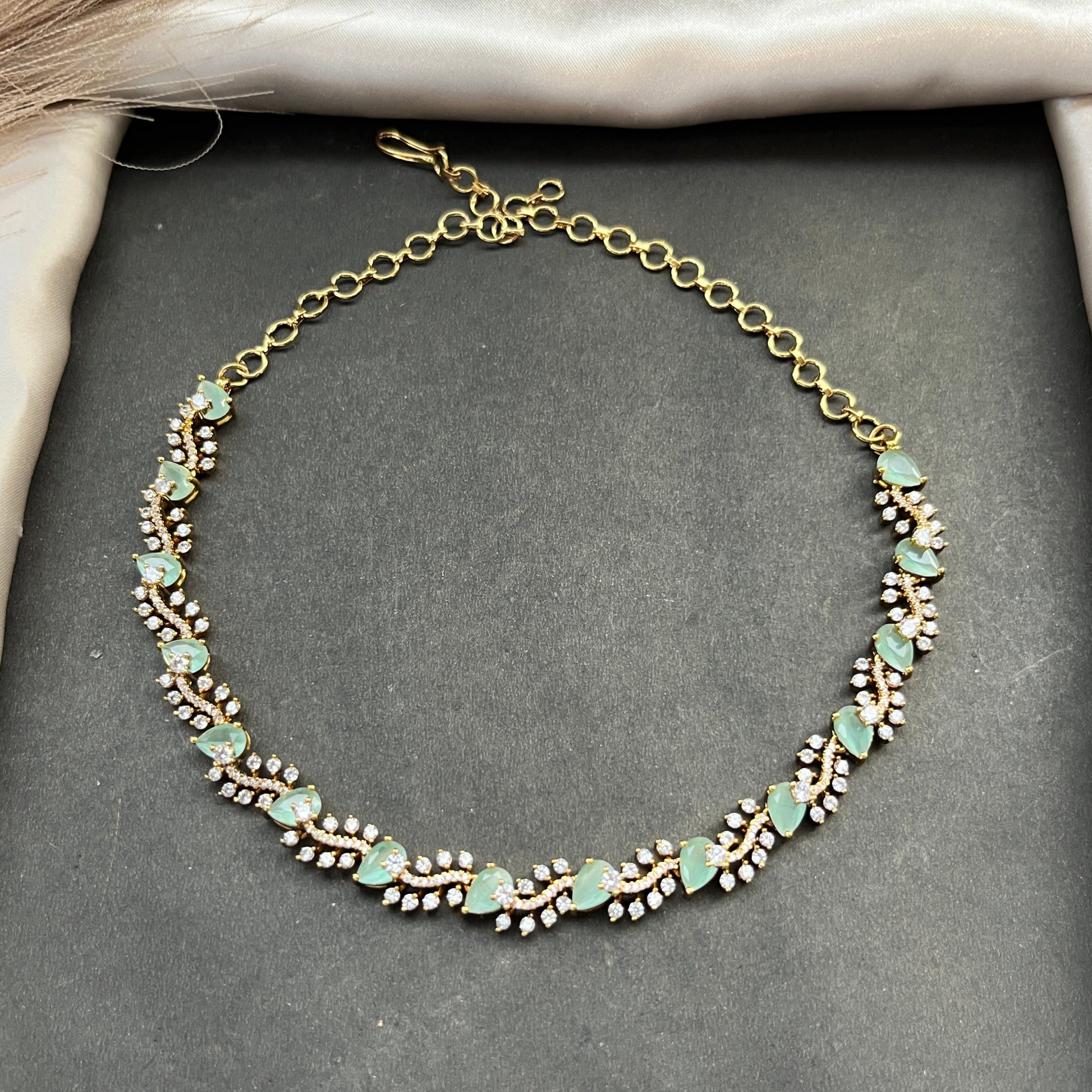 Gold look alike necklace set,Imitation jewelry,Artificial necklace set,Bridal  festive wear,Temple design 