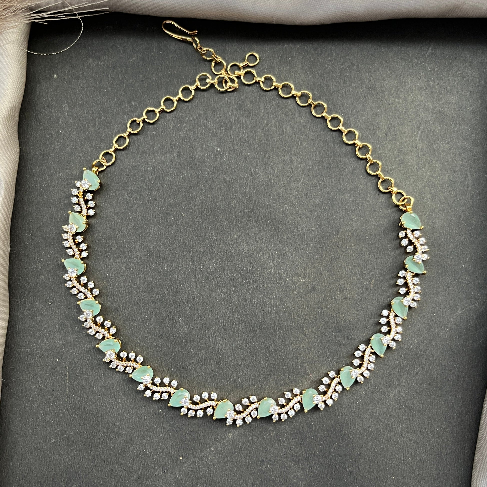 Gold look alike necklace set,Imitation jewelry,Artificial necklace set,Bridal  festive wear,Temple design 