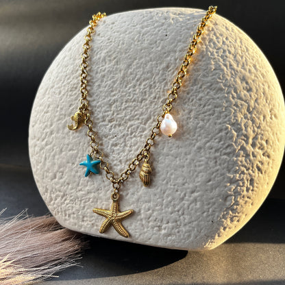 18K gold plated minimalist necklace anti-tarnish daily wear jewelry for women,18K gold plated dainty bracelet ,anti-tarnish finish, perfect for office wear and casual looks