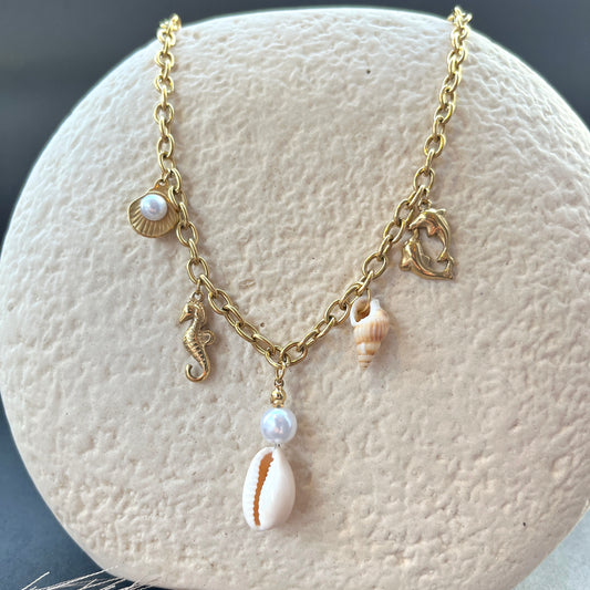 18K gold plated minimalist necklace anti-tarnish daily wear jewelry for women,18K gold plated dainty bracelet ,anti-tarnish finish, perfect for office wear and casual looks