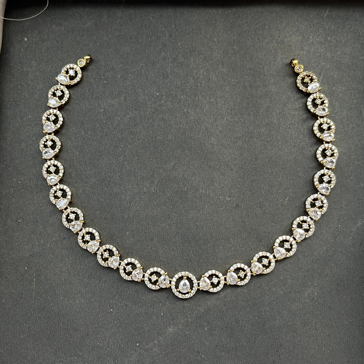 Gold look alike necklace set,Imitation jewelry,Artificial necklace set,Bridal  festive wear,Temple design 