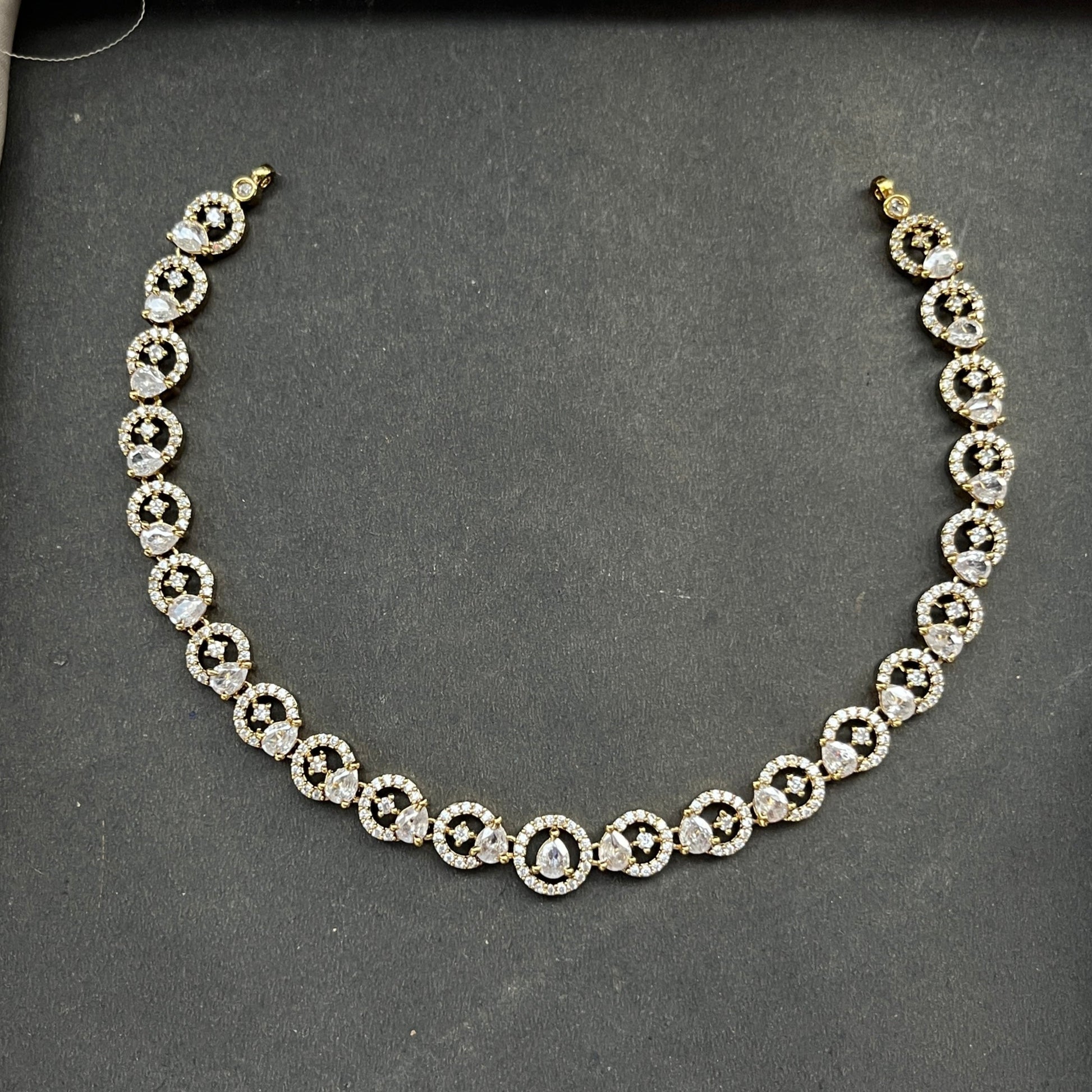 Gold look alike necklace set,Imitation jewelry,Artificial necklace set,Bridal  festive wear,Temple design 