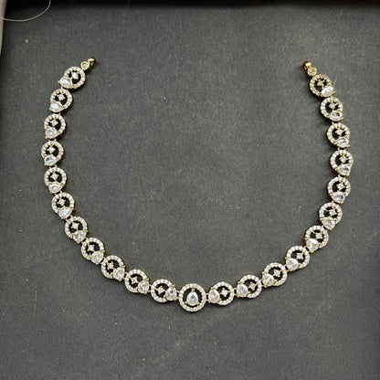 Gold look alike necklace set,Imitation jewelry,Artificial necklace set,Bridal  festive wear,Temple design 