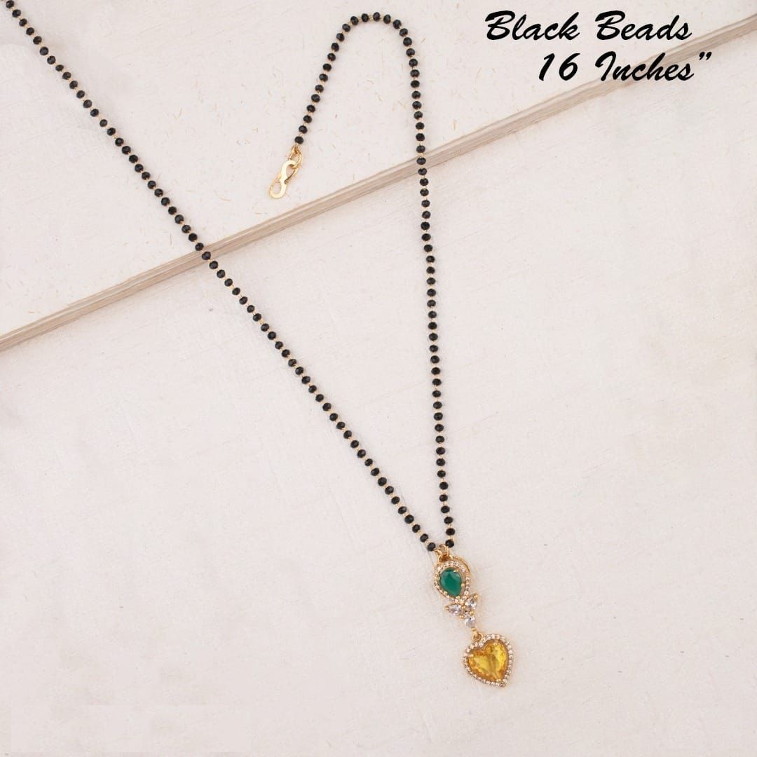 Mangalsutra,Black Beads, Bride Essentials, Carat BlackBead