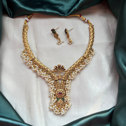 Nagas Pearl Necklace Set