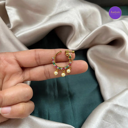 Non Piercing - Nose Pin ( Ring Type)