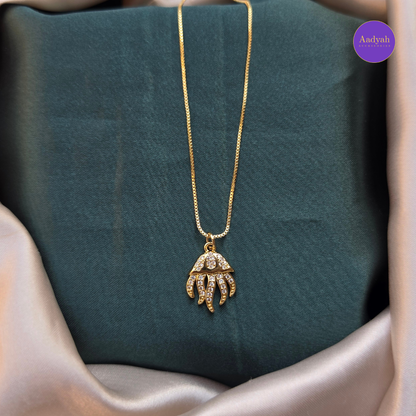 Octopus Anti-Tarnish pendant Chain - Gold