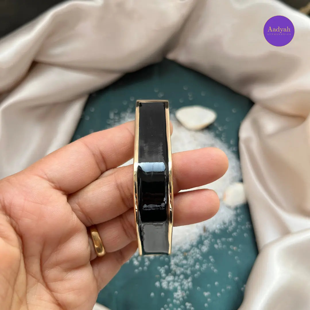 Openable Square Bangles Kada - Resin Enamel