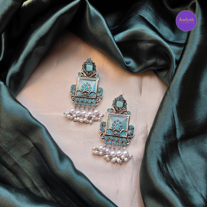 Oxisied Earring - Blue