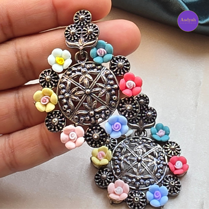 Oxisied Earring - Multi