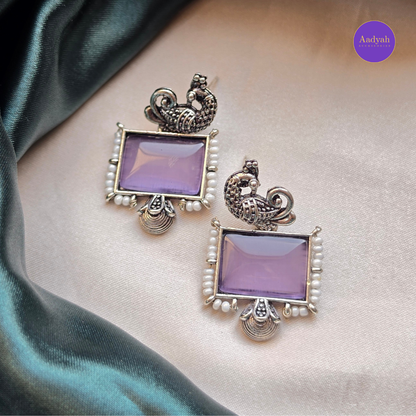 Oxisied Earring - Silver