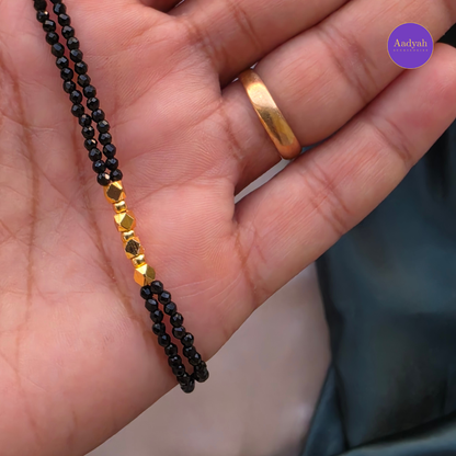 Palakasalaru Crystal Mangalsutra - Long