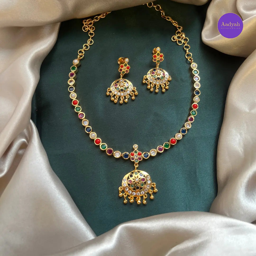 Pancholaham Short Set - Navaratna