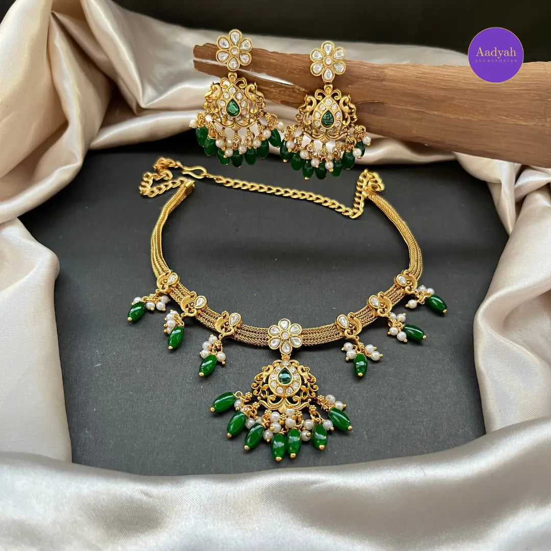 Peacock Nanu Set - Gold