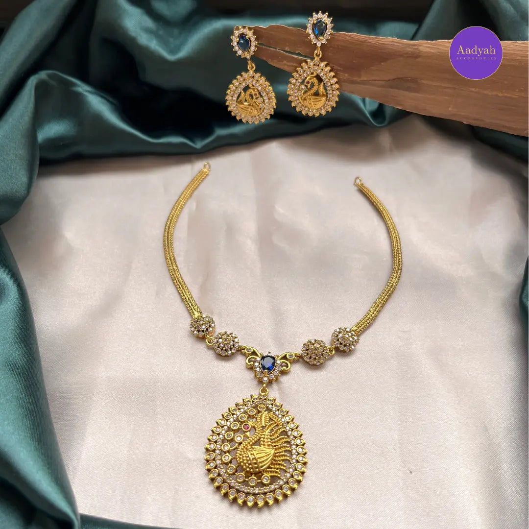 Peacock Nanu Set - Gold
