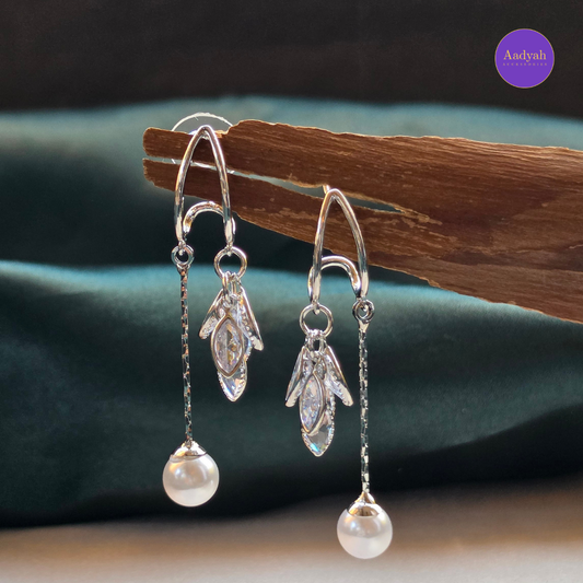 Pearl Stone Designer Anti-Tarnish Earring