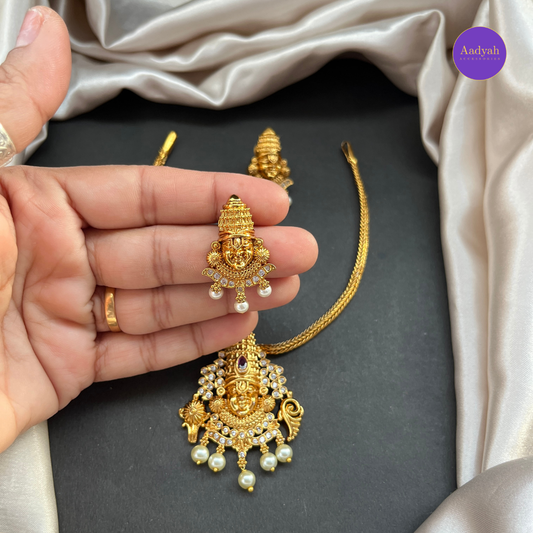 Perumal Nannu Patti Set - Gold