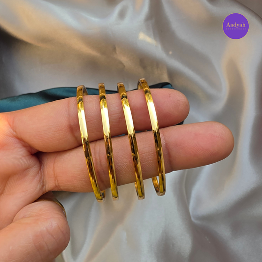 Plain Baby Bangles - Set of 4