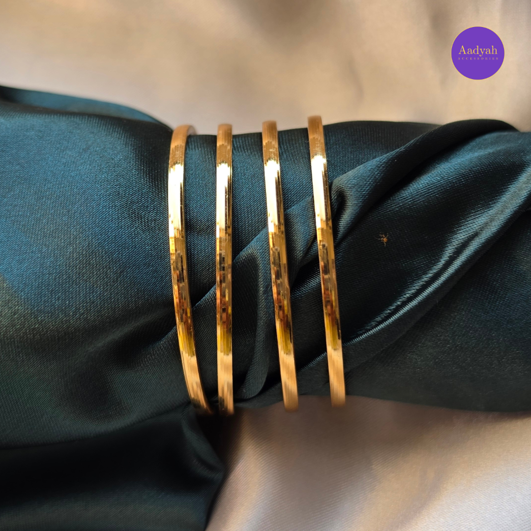 Plain Baby Bangles - Set of 4