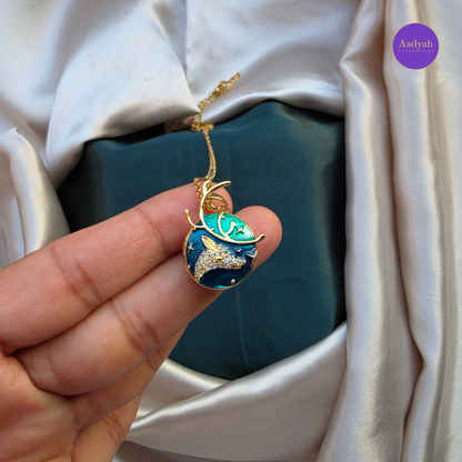 Rain-Deer Storage Anti-Tarnish pendant Chain - Gold